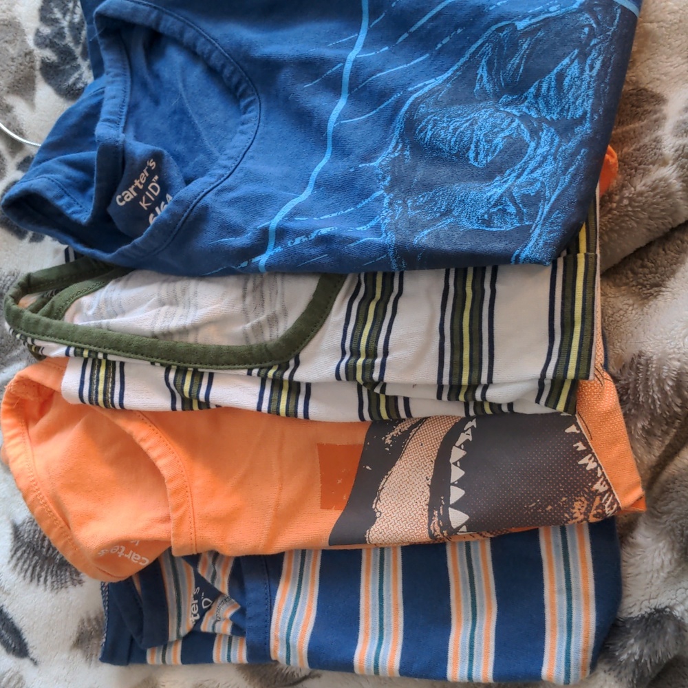 4 Boys tank tops size 6